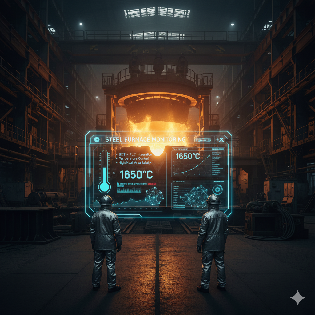 Steel Furnace Monitoring